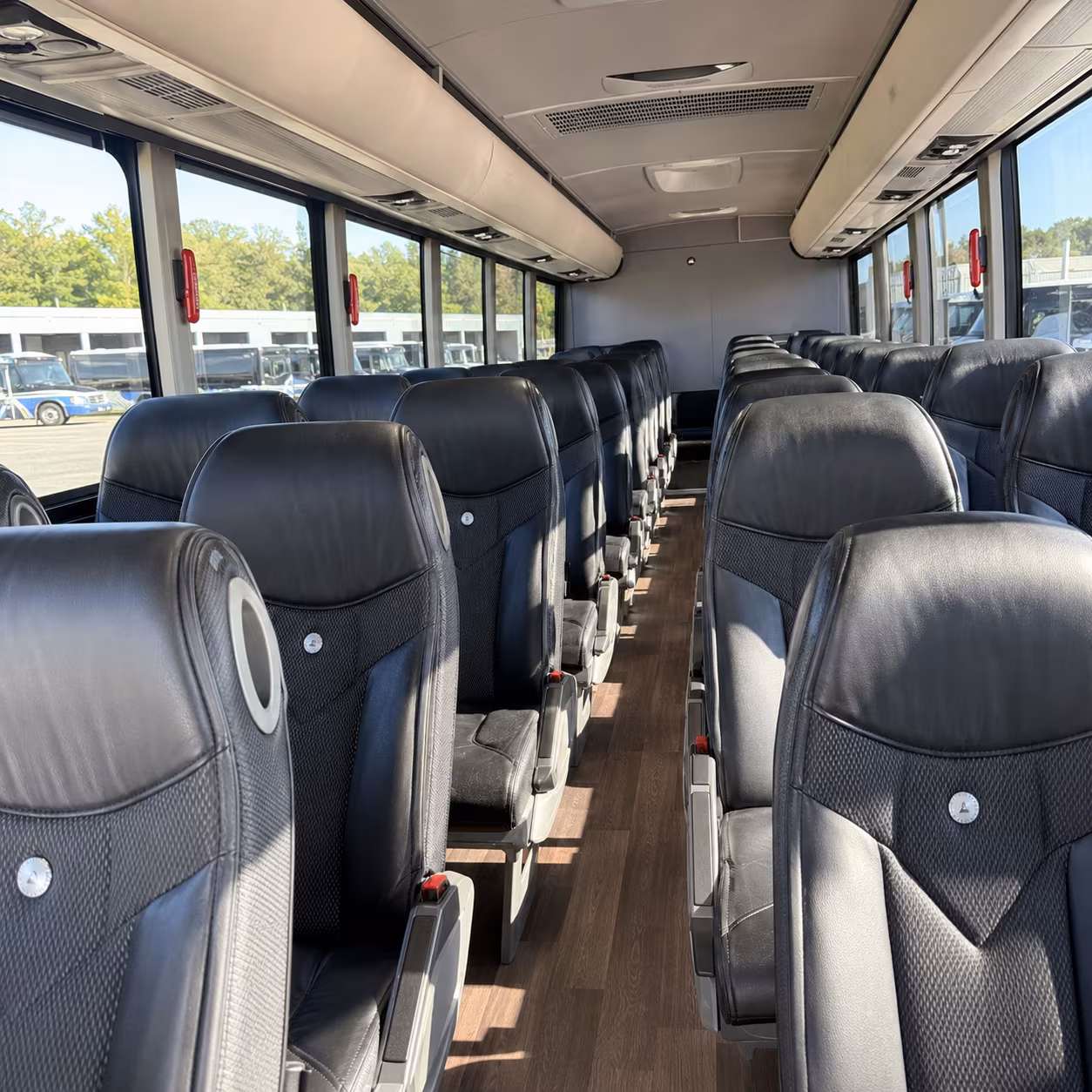 charter buses for corporate events and conferences at hard rock stadium