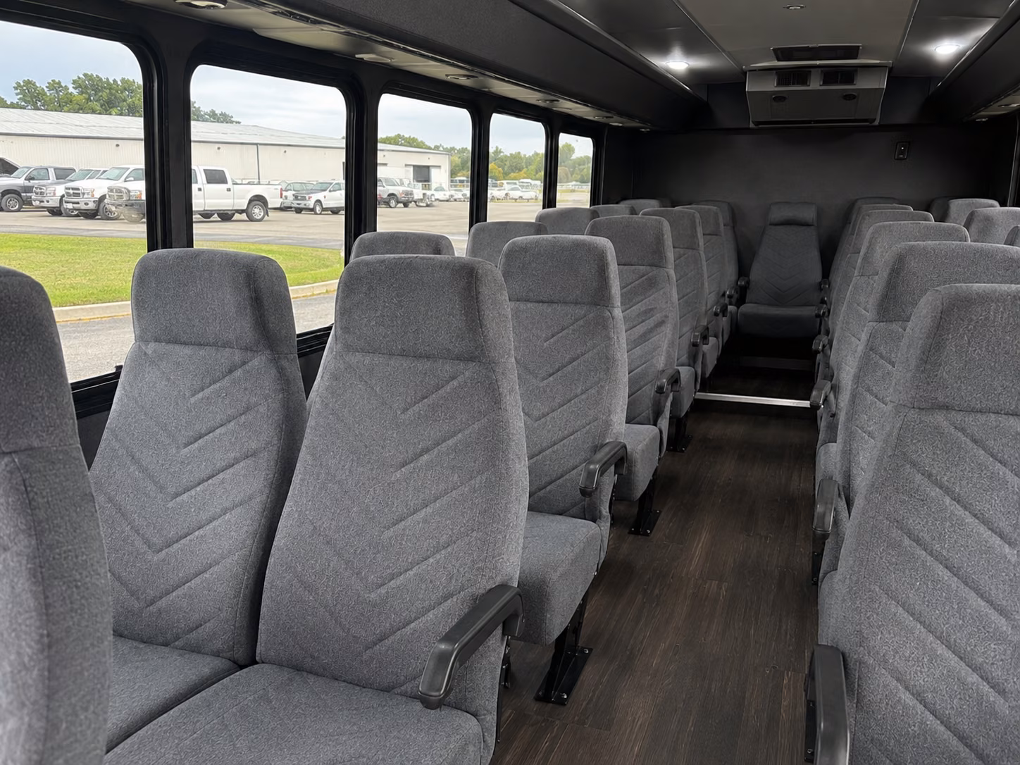 miami gardens 18 passenger minibus interior