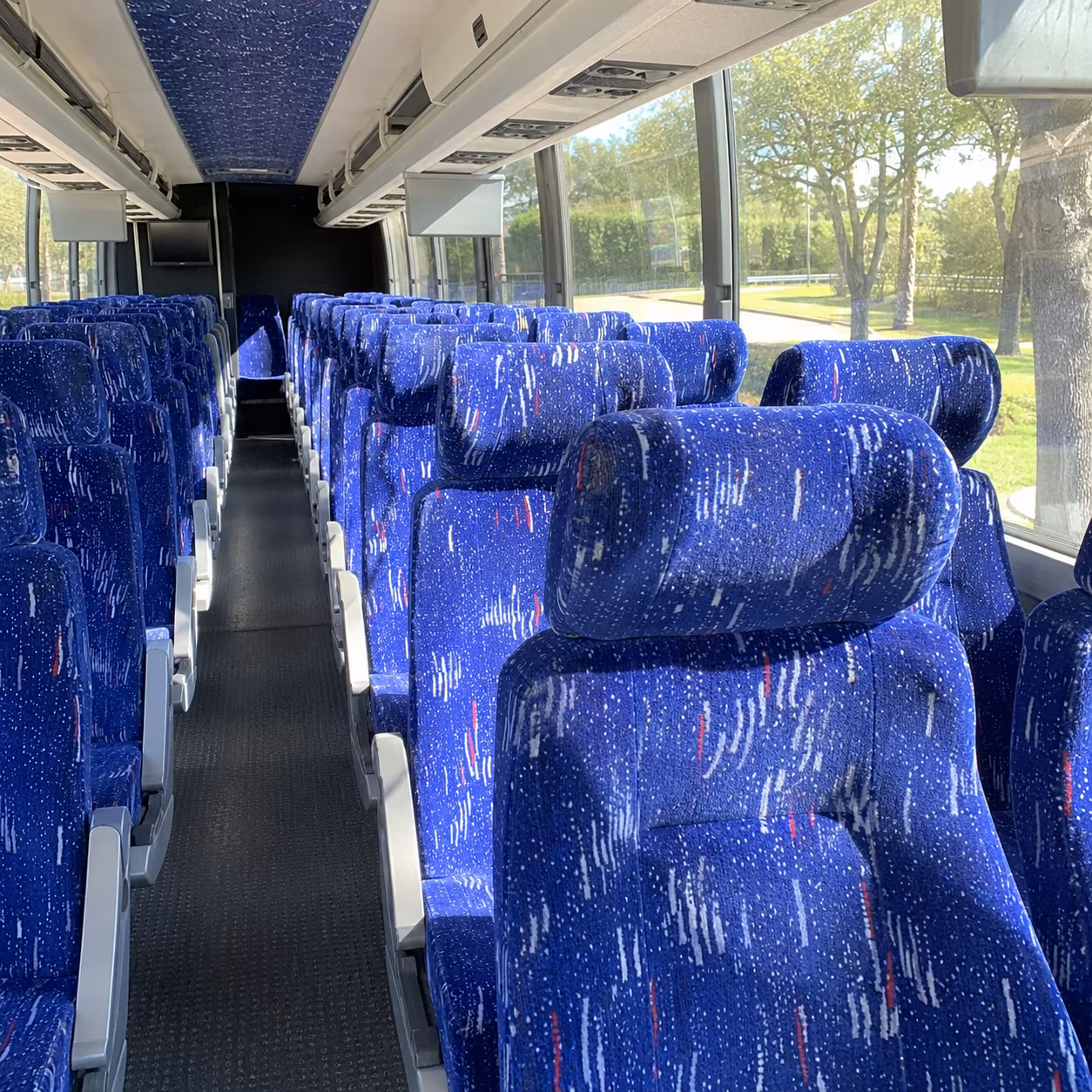 miami gardens charter bus inside
