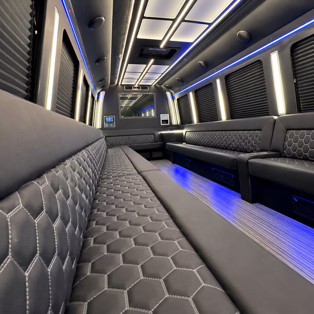 miami gardens party bus inside