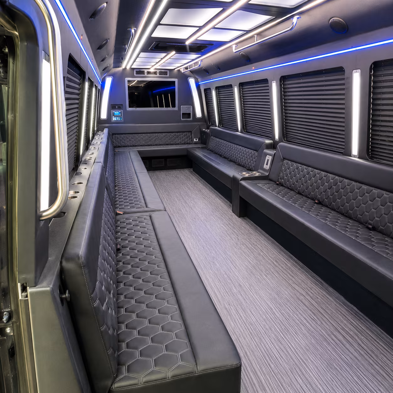 miami gardens party bus interior