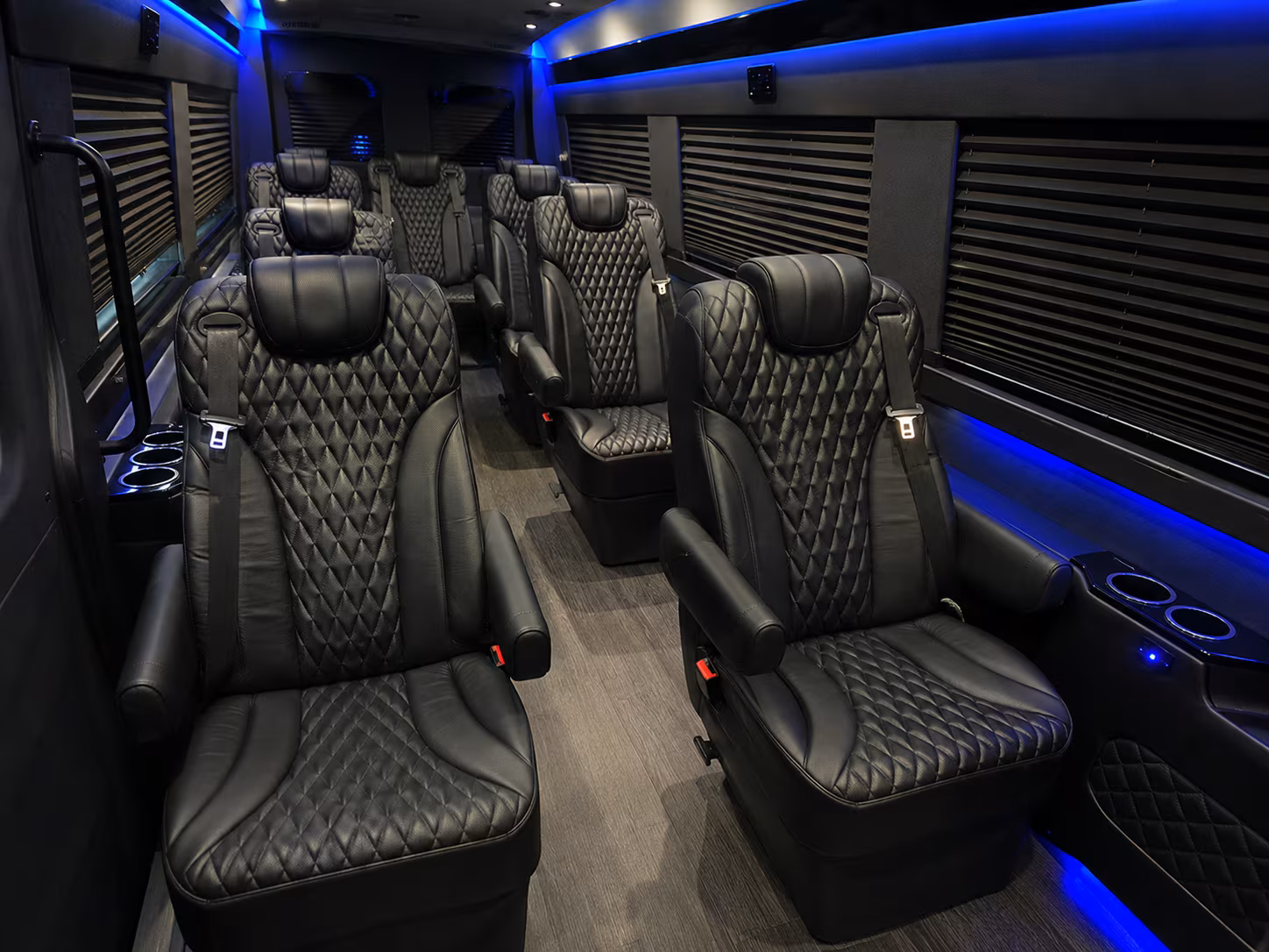 miami gardens sprinter van with driver interior
