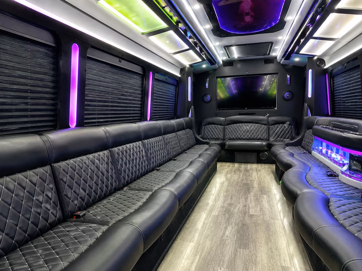 party buses for birthday nights out near hard rock stadium