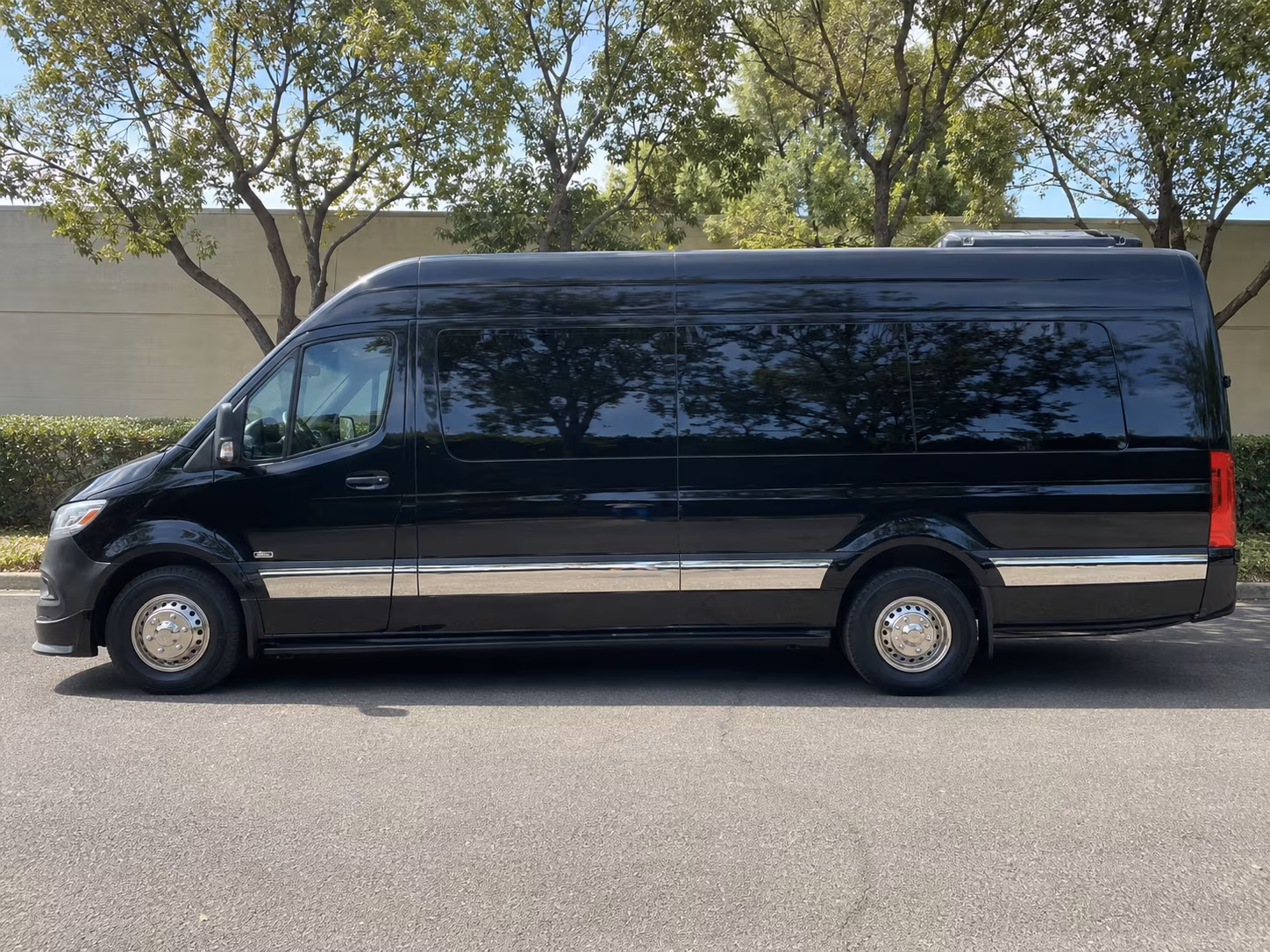 sprinter van rentals for intimate miami gardens wedding parties